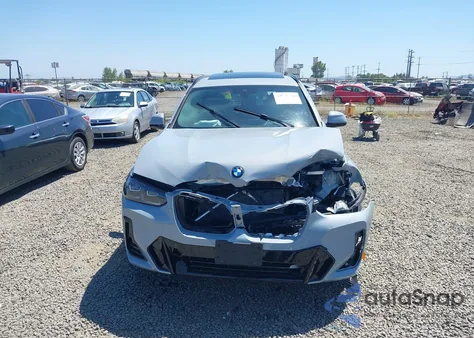 2022 BMW X3 xDrive30I z USA, uszkodzony, nr VIN 5UX53DP03N9J24629